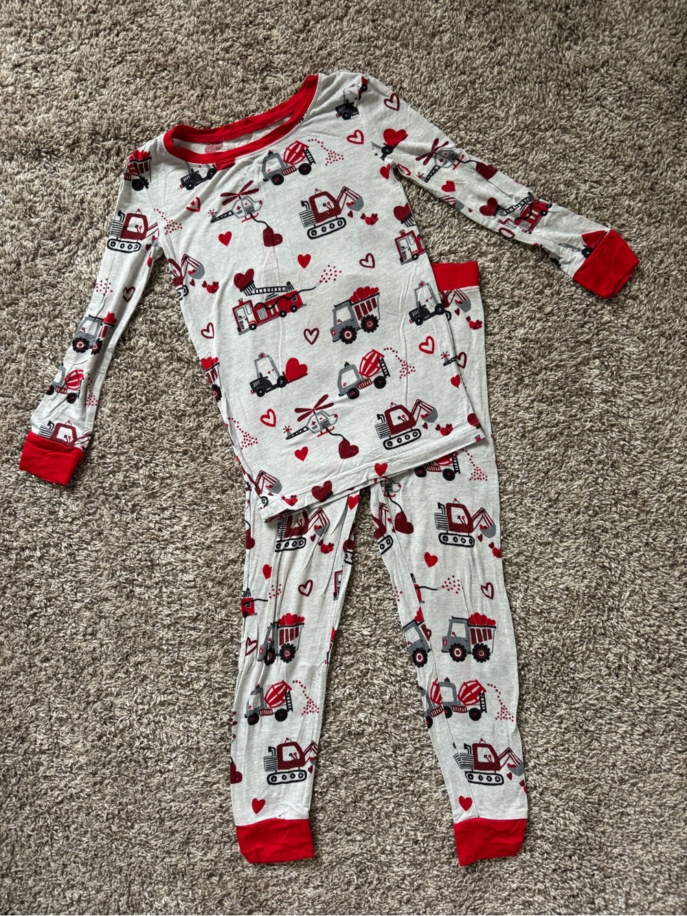 Little Sleepies Loads of Love Two-Piece Pajama Set, 4T